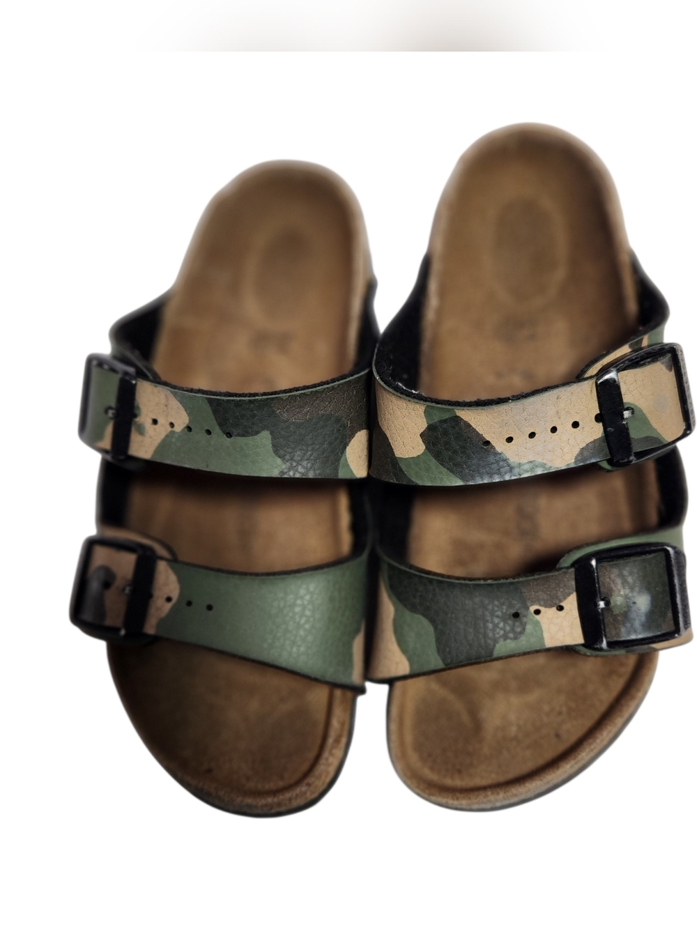 Birkenstock camo Double-Buckle Slide Sandals
